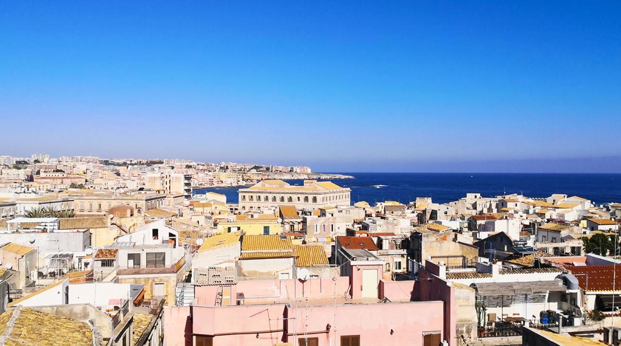 Apartament Terrazza Dei Mori - Seaview Terrace In Ortigia Syrakuzy Zewnętrze zdjęcie